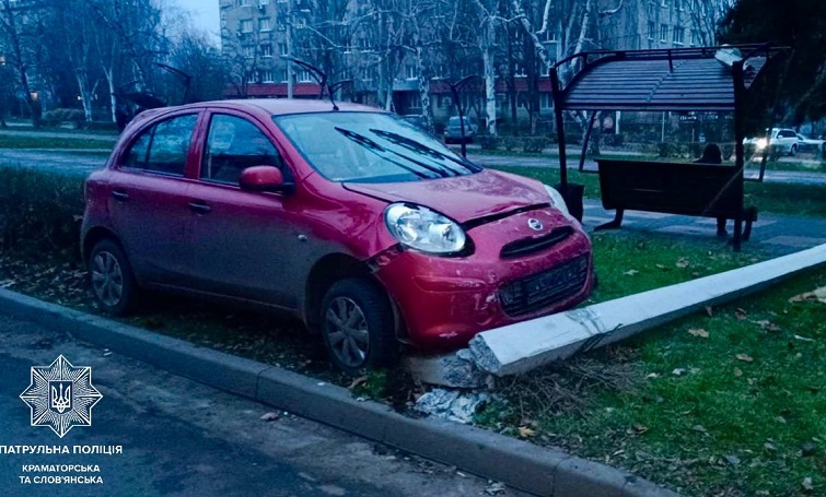 Порушення швидкісного режиму призвело до аварії у Краматорську