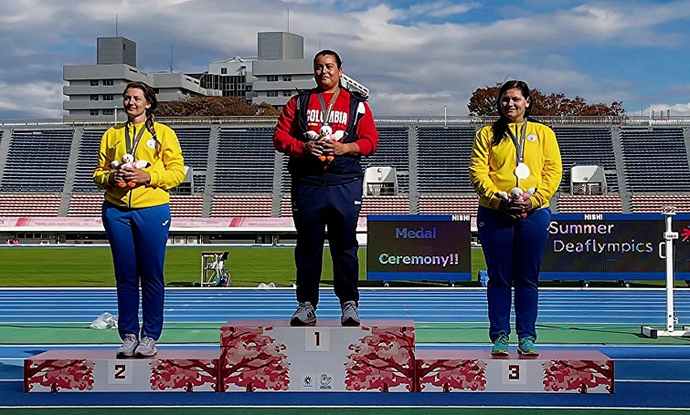 Легкоатлетки Донеччини вибороли дві медалі на Дефлімпіаді в Токіо