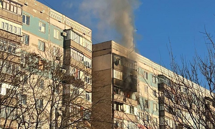 Краматорськ зазнав двох ударів безпілотників протягом дня, один з них – в будинок