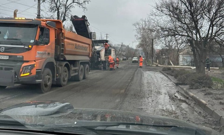 Розпочався ремонт ділянки дороги Слов’янськ-Барвінкове
