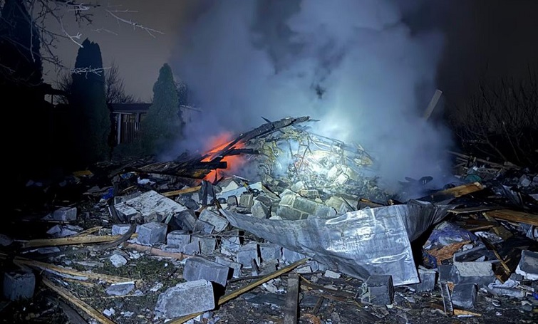 У Слов’янську десятки пошкоджених та повністю знищених будівель (Відео)