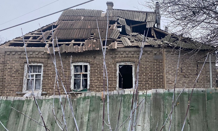 18 разів росіяни обстріляли чотири населені пункти Донеччини: 15 дронів атакували Дружківку