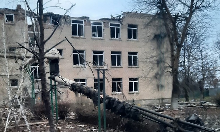 10 населених пунктів Донеччини атакувала росія минулої доби: одна людина поранена