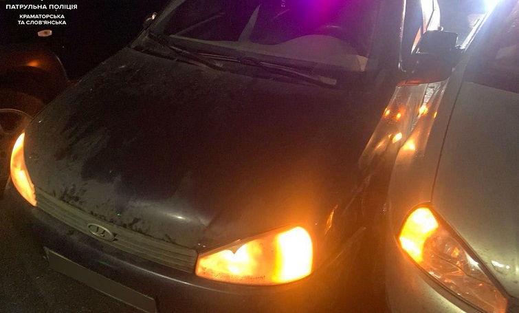 У Слов’янську п’яний водій спричинив ДТП за участі двох авто ВАЗ