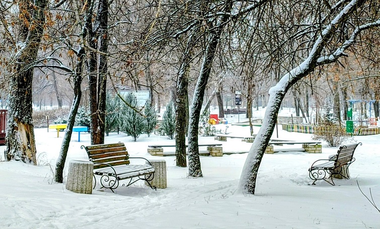 Засніжений Слов’янськ (Фото)