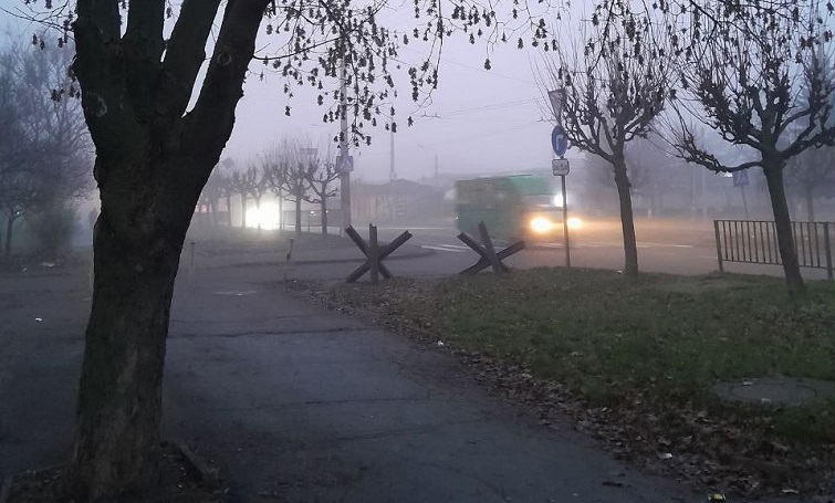 В понеділок у Слов’янську похмуро та холодно