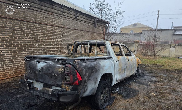 У Краматорську затримали чоловіка, який підпалив авто військових