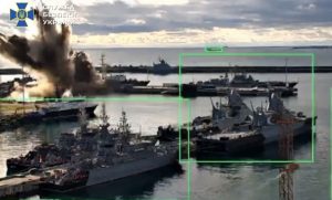 У Новоросійську уражено російський підводний човен – носій «Калібрів»