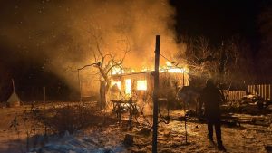 Рятувальники ліквідували дев’ять пожеж за вихідні у Краматорському районі (Відео)