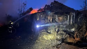 На Донеччині рятувальники загасили сім пожеж, одну спричинив обстріл у Слов’янську