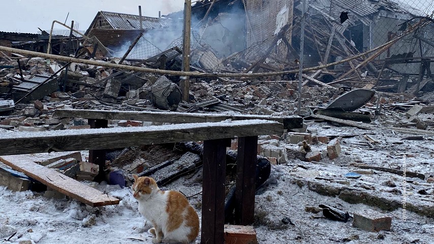 Наслідки удару по Черкаському (Відео)