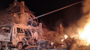 Обстріли спричинили пожежі у Миколаївці та Краматорську