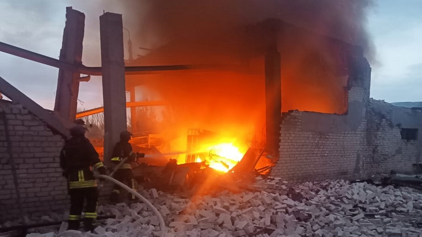 У Краматорську горів ринок та підприємство, у Билбасівці – трава