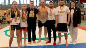 Сумоїсти Донеччини вибороли сім золотих медалей на турнірі в Німеччині
