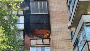 У Слов’янську після обстрілу загорівся магазин, у Краматорську сталися пожежі в багатоповерхівках