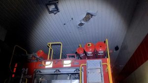Олександрівка зазнала удару дронів — пошкоджено пожежну частину
