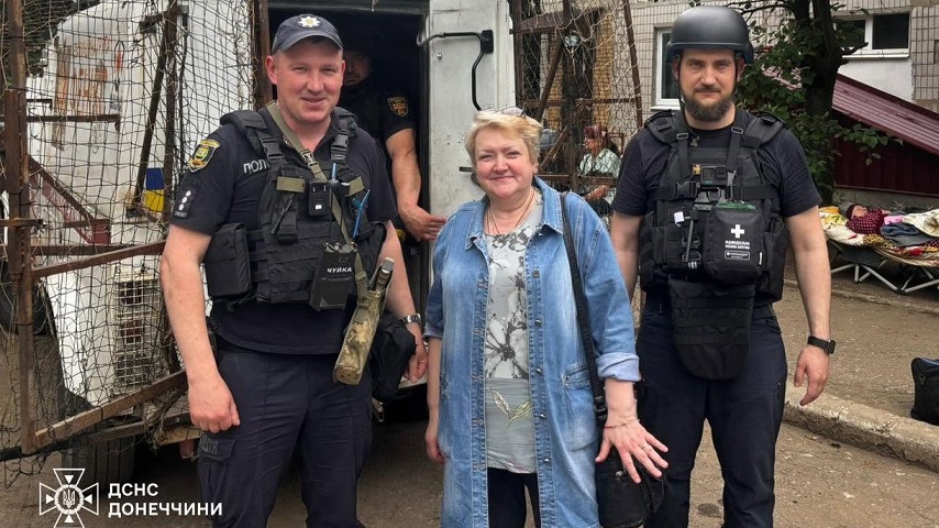Із Святогірської та Дружківської громад евакуювали дев’ятьох людей