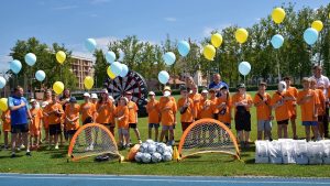 Діти Донеччини відзначили Олімпійський день у Мукачеві