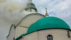 Російські війська обстріляли храм у Краматорську