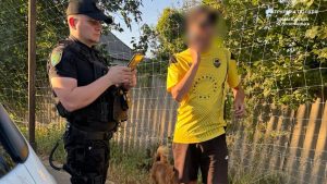 У Краматорську патрульні знайшли чоловіка, який переховувався від вироку