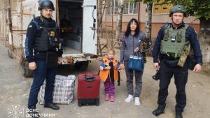 З Краматорська та Святогірська евакуювали дев’ятьох цивільних, серед яких дитина