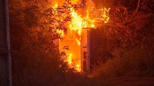  У Слов’янську внаслідок ворожих атак виникли пожежі