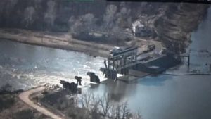 Зруйновано греблю біля Райгородка на Сіверському Донці – води залишилось на два тижні