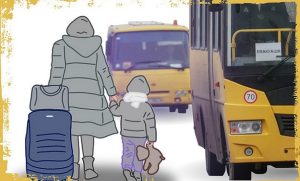 Ситуація на півночі Донеччини: безкоштовний рейс зі Слов’янська та евакуація родин із дітьми