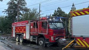 FPV-дрон атакував надзвичайників у Слов’янську під час гасіння пожежі