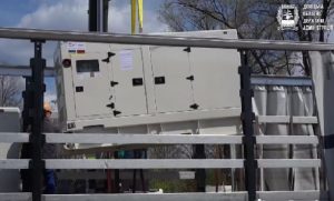 Донеччина отримала 9 потужних генераторів від партнерів з Німеччини