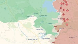 Росіяни дев’ять разів атакували на Лиманському та Слов’янському напрямках