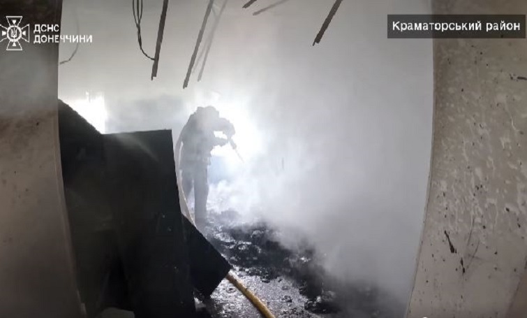 У травні на Донеччині сталося 188 пожеж, більшість із них спричинили російські обстріли