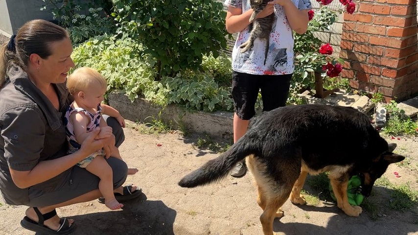 Як родина з дітьми та тваринами готується до евакуації зі Слов’янська