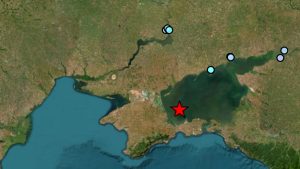  В Азовському морі стався землетрус