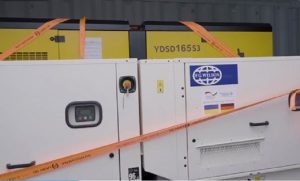 Генератори, мобільні заправки та світлові щогли: Німеччина передала допомогу для громад Донеччини