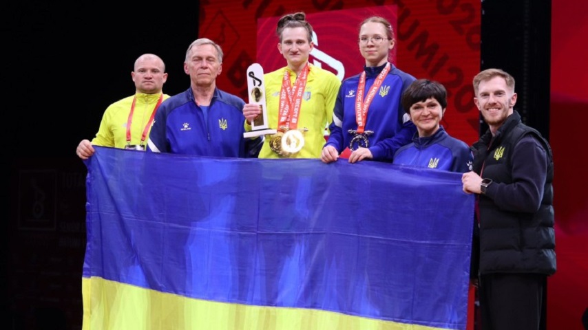 Спортсмени Донеччини здобули медалі на чемпіонаті Європи з важкої атлетики