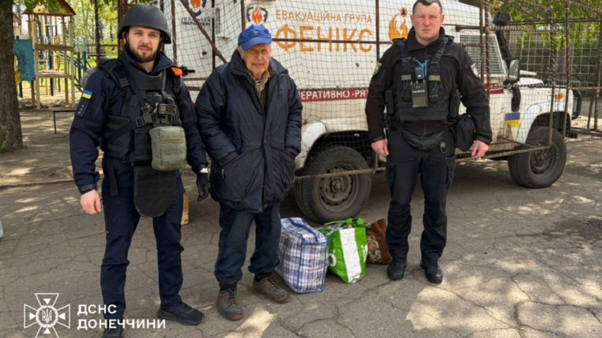 Евакуаційна група «Фенікс» у квітні вивезла 64 мешканців Святогірська та Дружківки