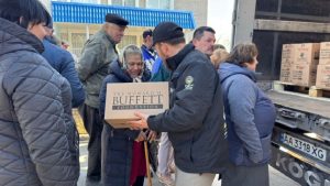 На Донеччині за тиждень роздали майже 150 тонн гуманітарної допомоги