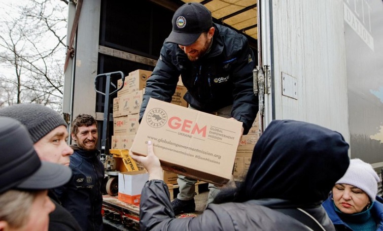 На Донеччину за тиждень доставили понад 136 тонн гуманітарної допомоги