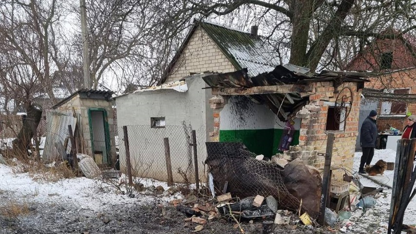 29 січня Краматорськ зазнав серії ударів дронами