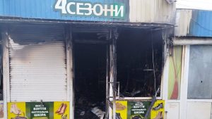 У Краматорську вночі дрон атакував територію місцевого ринку