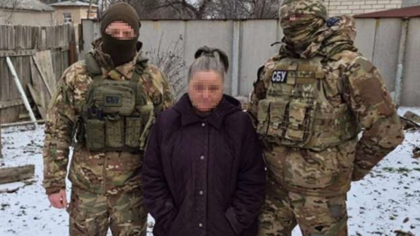 СБУ викрила інформаторку зі Слов’янська, яка передала ворогу координати українських військових