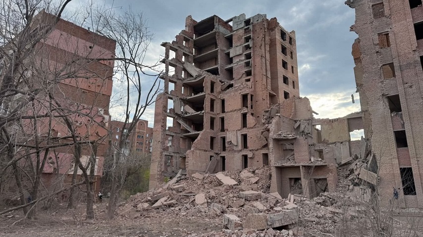 У Слов’янську ФАБ вдарив по центру міста