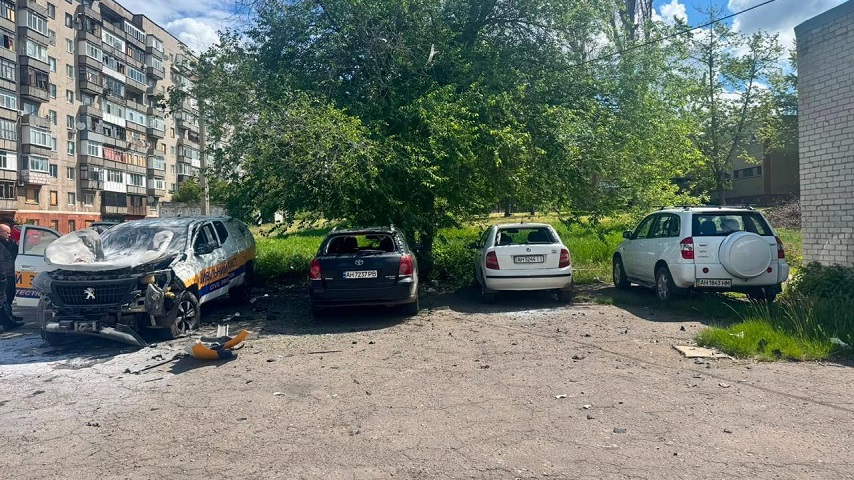 Краматорськ за добу пережив чотири атаки дронів, двоє людей поранені
