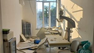 Евакуйована з Маріуполя обласна лікарня зазнала пошкоджень внаслідок обстрілу Києва