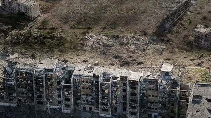 Звільнений від життя Часів Яр перетворився на руїни після постійних російських обстрілів (Відео)