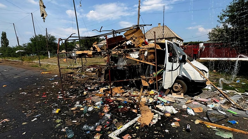 Сьогодні на Донеччині через російські обстріли загинули 2 людини та ще 7 поранені 
