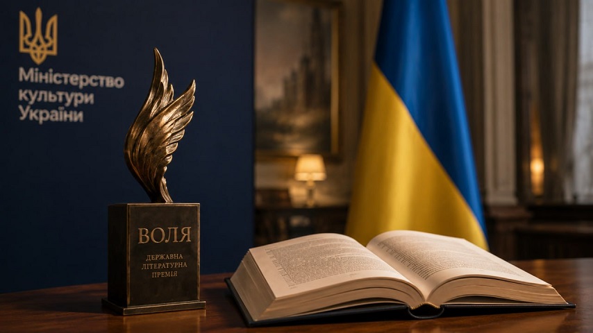 В Україні заснували нову державну літературну премію «Воля»