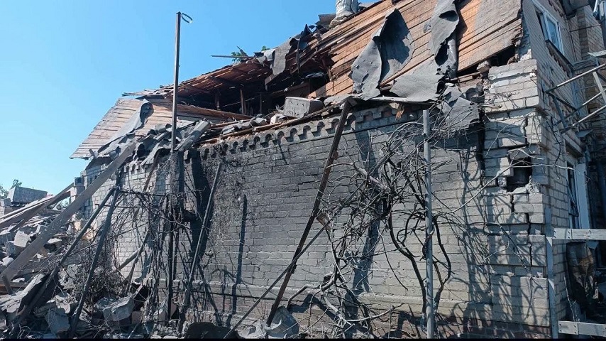 Російські війська двічі за день обстріляли Слов’янськ авіабомбою та дроном