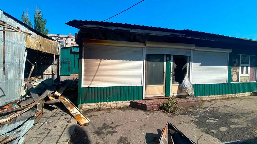 Окупанти обстріляли ринок та житлові будинки у Слов’янську